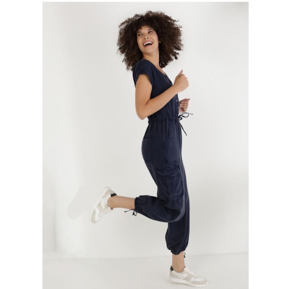 American Eagle Black Jumpsuit Small